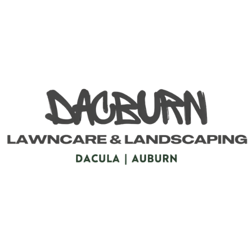 Daburn Lawncare & Landscaping logo in stylish black and white design